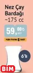 LAV NEZ ÇAY BARDAĞI ~175 CC